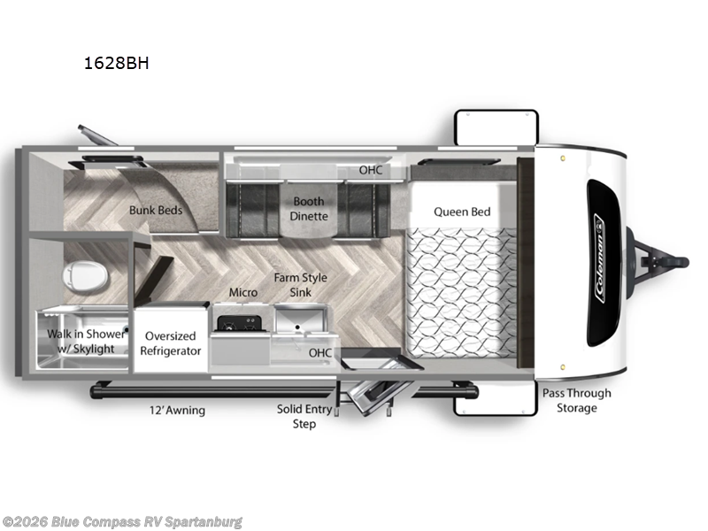 Used 2024 Coleman  Rubicon 1628BH available in Duncan, South Carolina