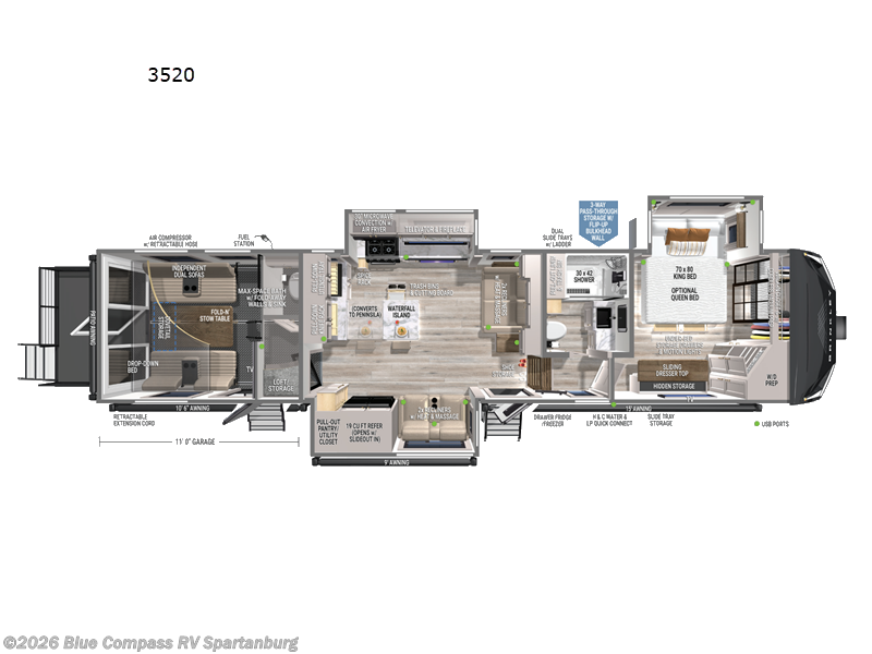 New 2026 Brinkley RV Model G 3520 available in Duncan, South Carolina