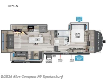 Used 2024 Grand Design Reflection 337RLS available in Duncan, South Carolina