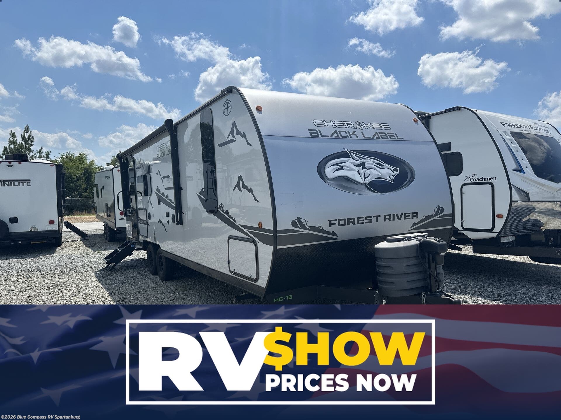 Used 2025 Forest River Cherokee Grey Wolf Black Label 23MKBL available in Duncan, South Carolina