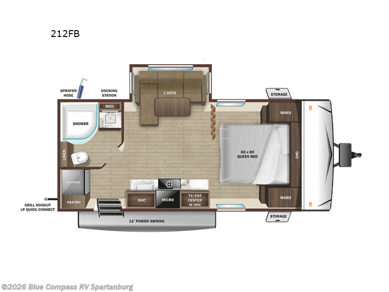 Used 2024 Highland Ridge  Range Lite 212FB available in Duncan, South Carolina