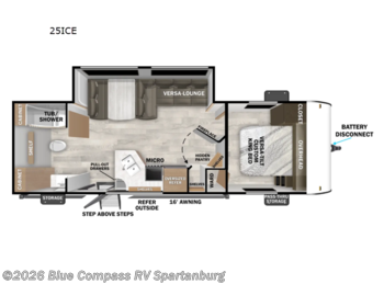 Used 2025 Forest River Wildwood X-Lite 25ICE available in Duncan, South Carolina