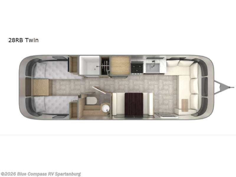 Used 2023 Airstream Pottery Barn Special Edition 28RB Twin available in Duncan, South Carolina