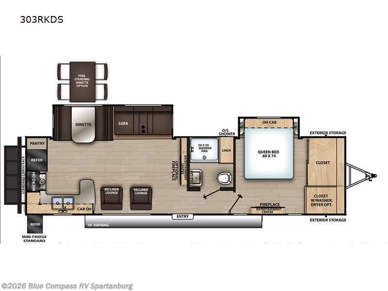 Used 2022 Coachmen Catalina Legacy 303RKDS available in Duncan, South Carolina