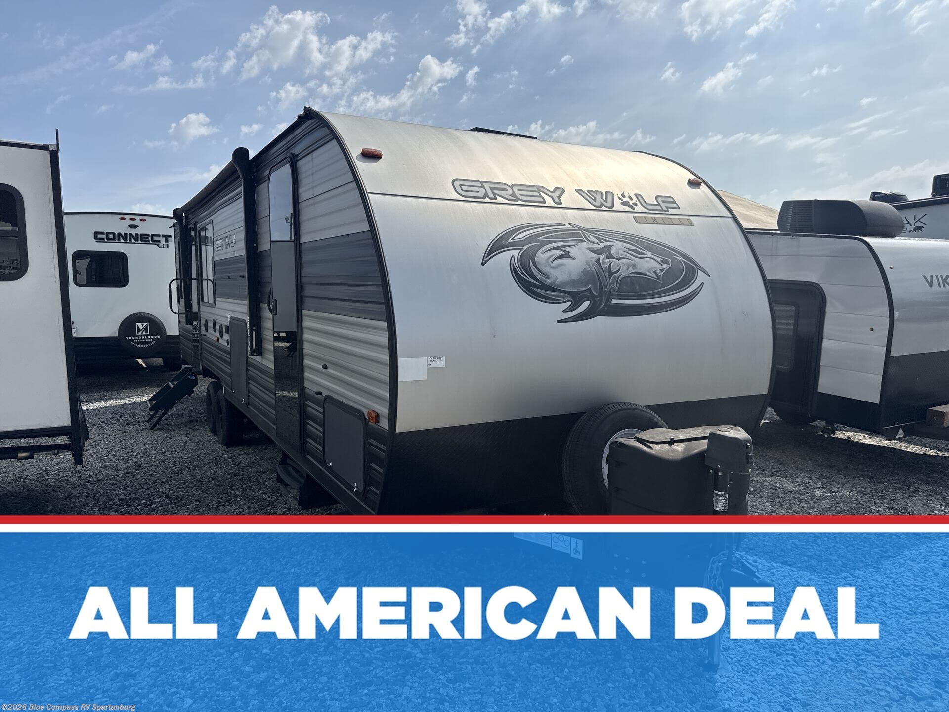 Used 2021 Forest River Cherokee Grey Wolf Black Label 26MBRR available in Duncan, South Carolina