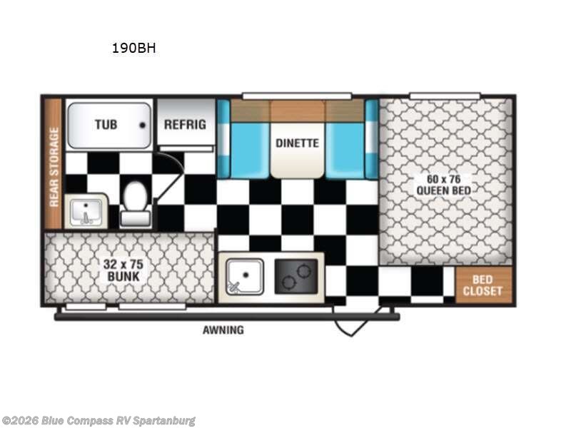 Used 2021 Riverside RV Retro 190BH available in Duncan, South Carolina