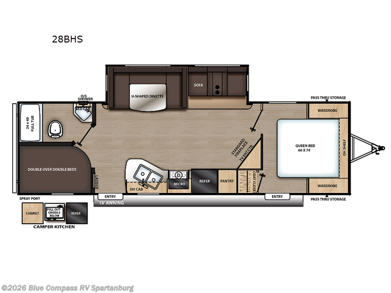 Used 2023 Forest River Aurora 28BHS available in Duncan, South Carolina