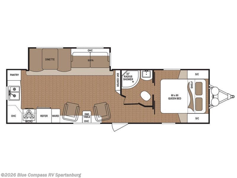 Used 2017 Dutchmen Aspen Trail 2870RKS available in Duncan, South Carolina
