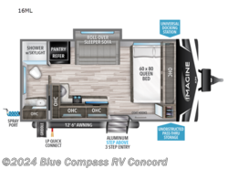 New 2024 Grand Design Imagine AIM 16ML available in Concord, North Carolina