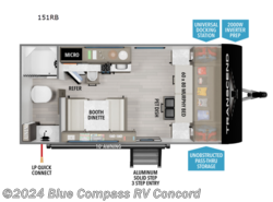 New 2025 Grand Design Transcend One 151RB available in Concord, North Carolina