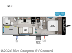 New 2025 Grand Design Transcend Xplor 24BHX available in Concord, North Carolina