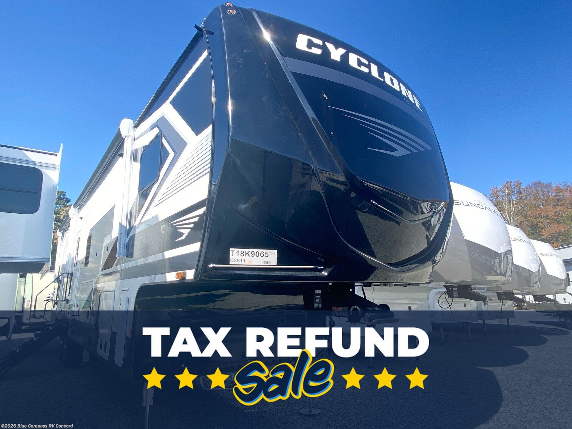 New 2026 Heartland Cyclone 3511 available in Concord, North Carolina