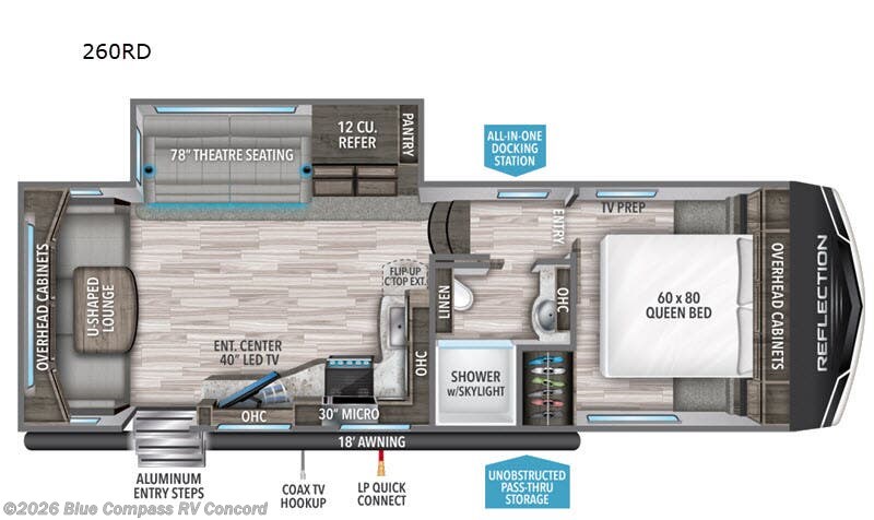 Used 2021 Grand Design Reflection 150 Series 260RD available in Concord, North Carolina