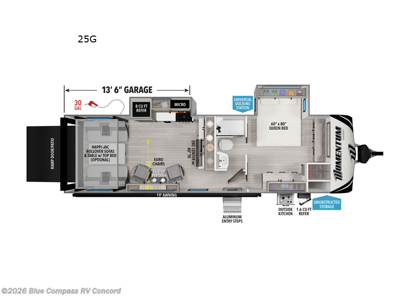 New 2025 Grand Design Momentum G-Class 25G available in Concord, North Carolina