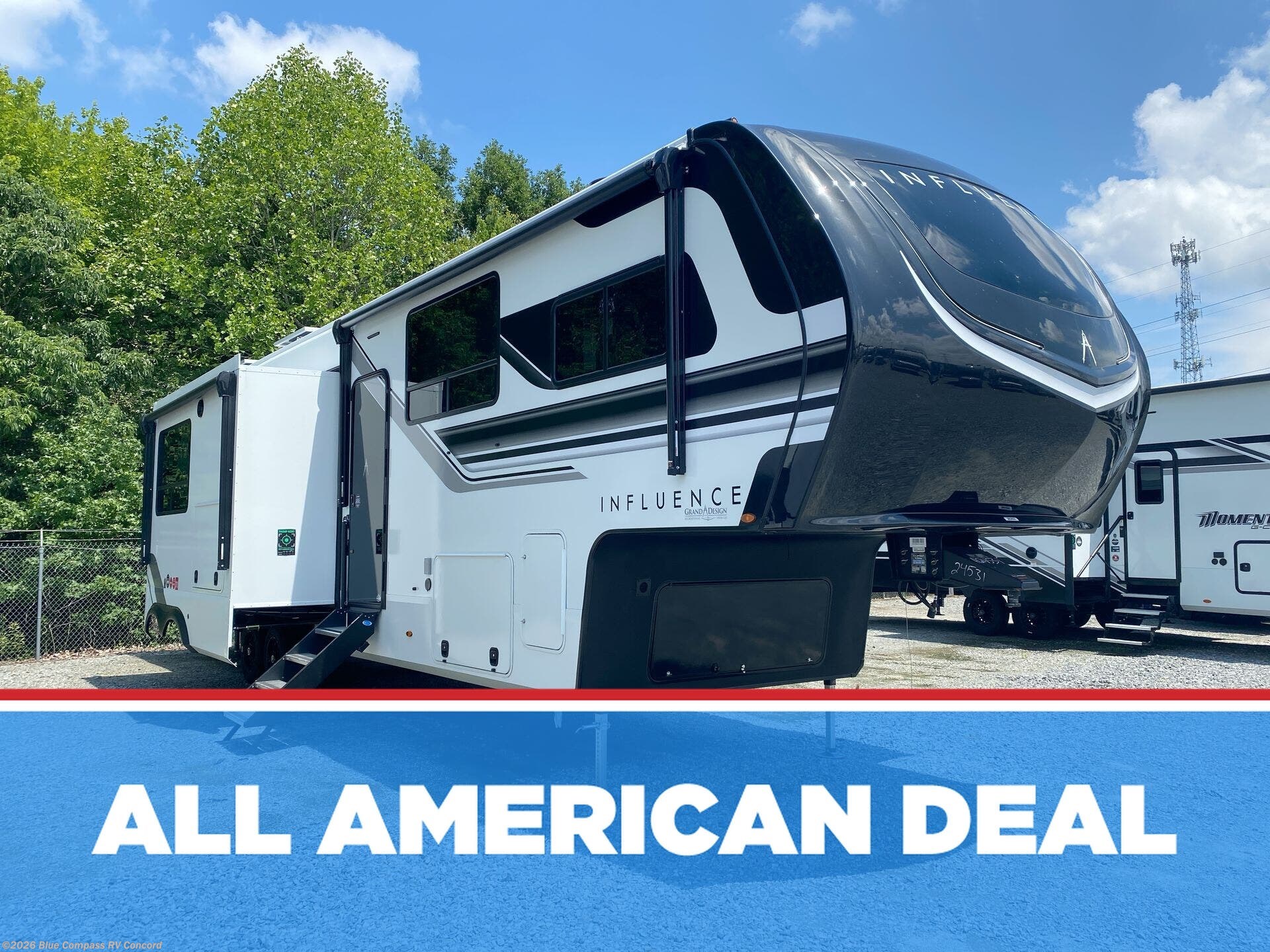 New 2027 Grand Design Influence 3804DS available in Concord, North Carolina