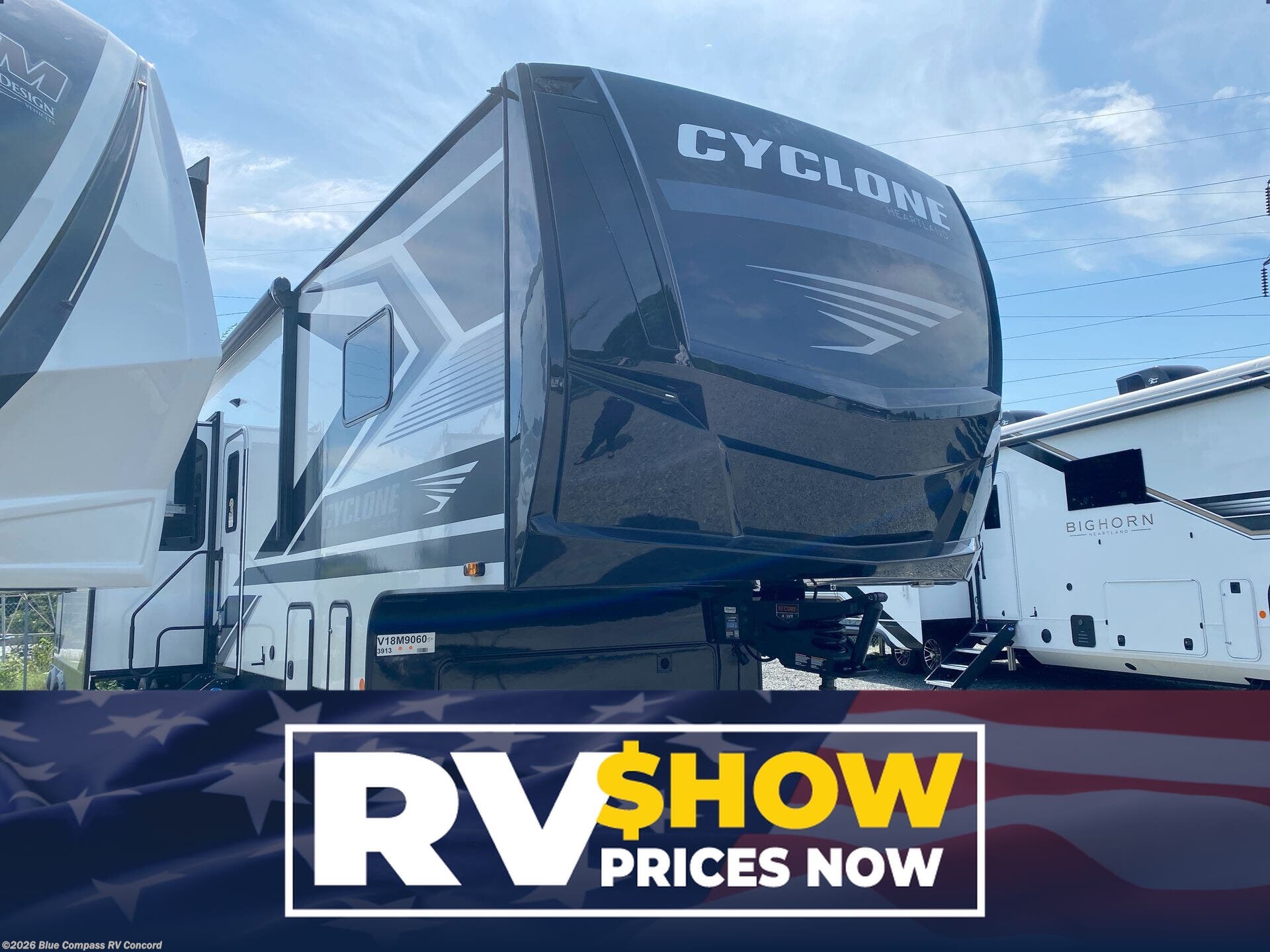 New 2027 Heartland Cyclone 3913 available in Concord, North Carolina