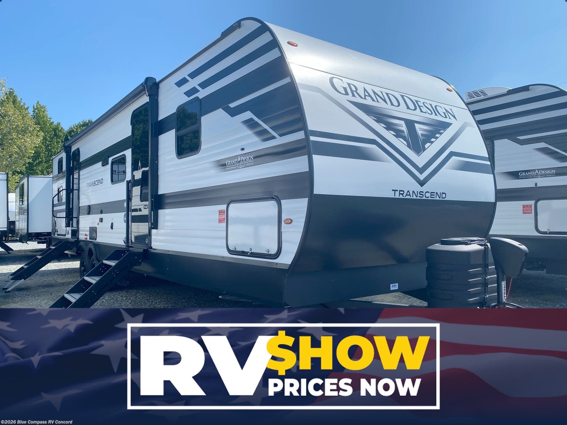 New 2027  Grand Design Transcend 325BHT by Grand Design from Blue Compass RV Concord in Concord, NC