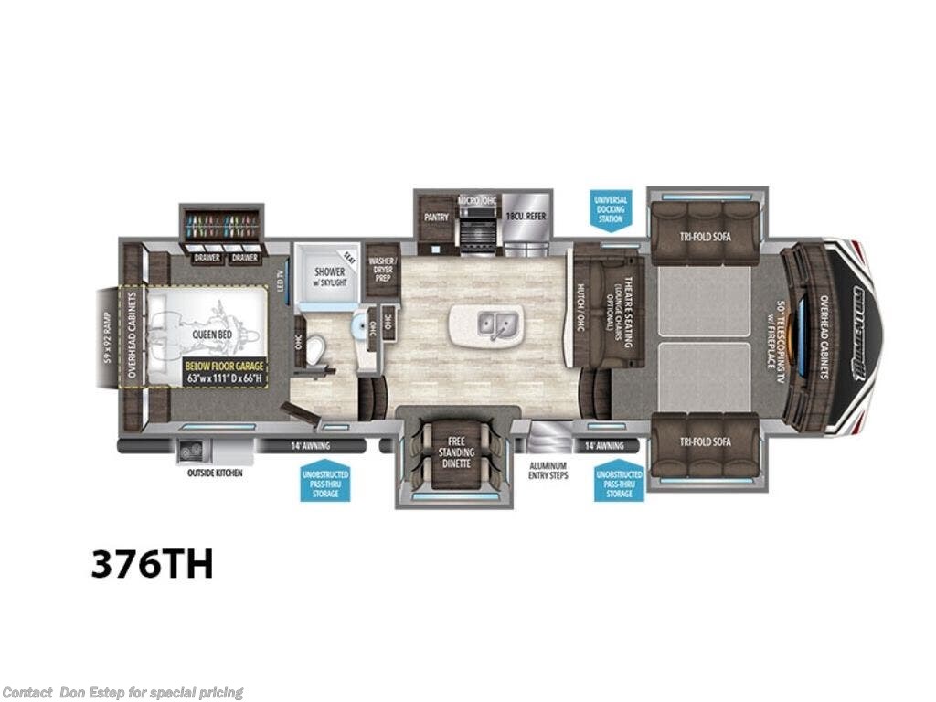 Used 2017 Grand Design Momentum 376TH available in Southaven, Mississippi