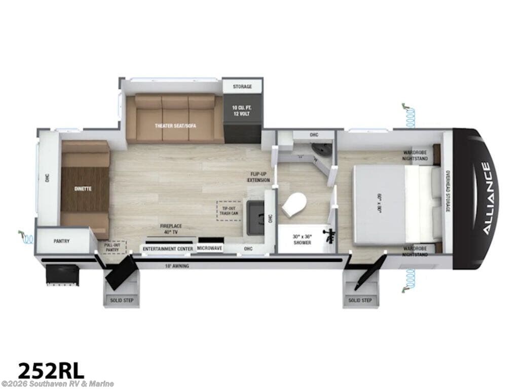 New 2027  Alliance RV Delta Travel Trailer 252RL by Alliance RV from Southaven RV & Marine in Southaven, MS