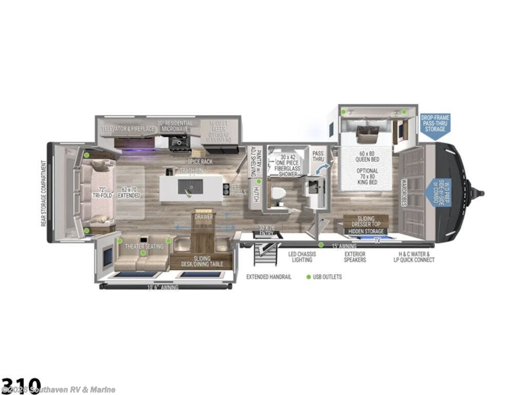 Used 2026 Brinkley RV Model Z AIR 310 available in Southaven, Mississippi