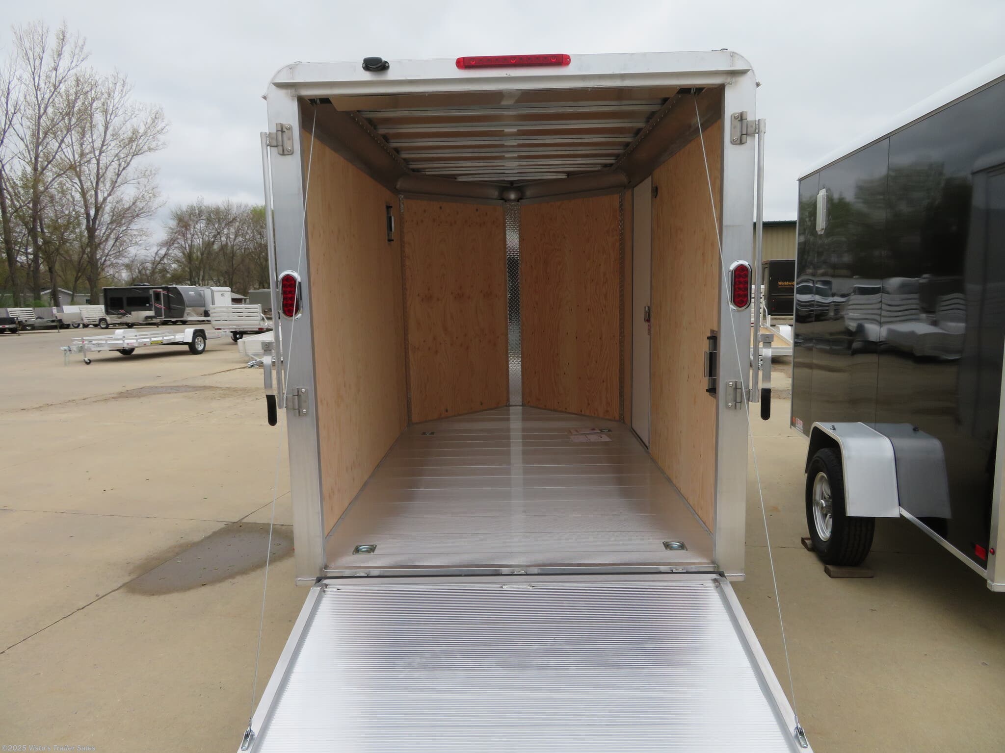 Cargo Trailer - 2020 Aluma AE610 6'X10' Enclosed Trailer | TrailersUSA