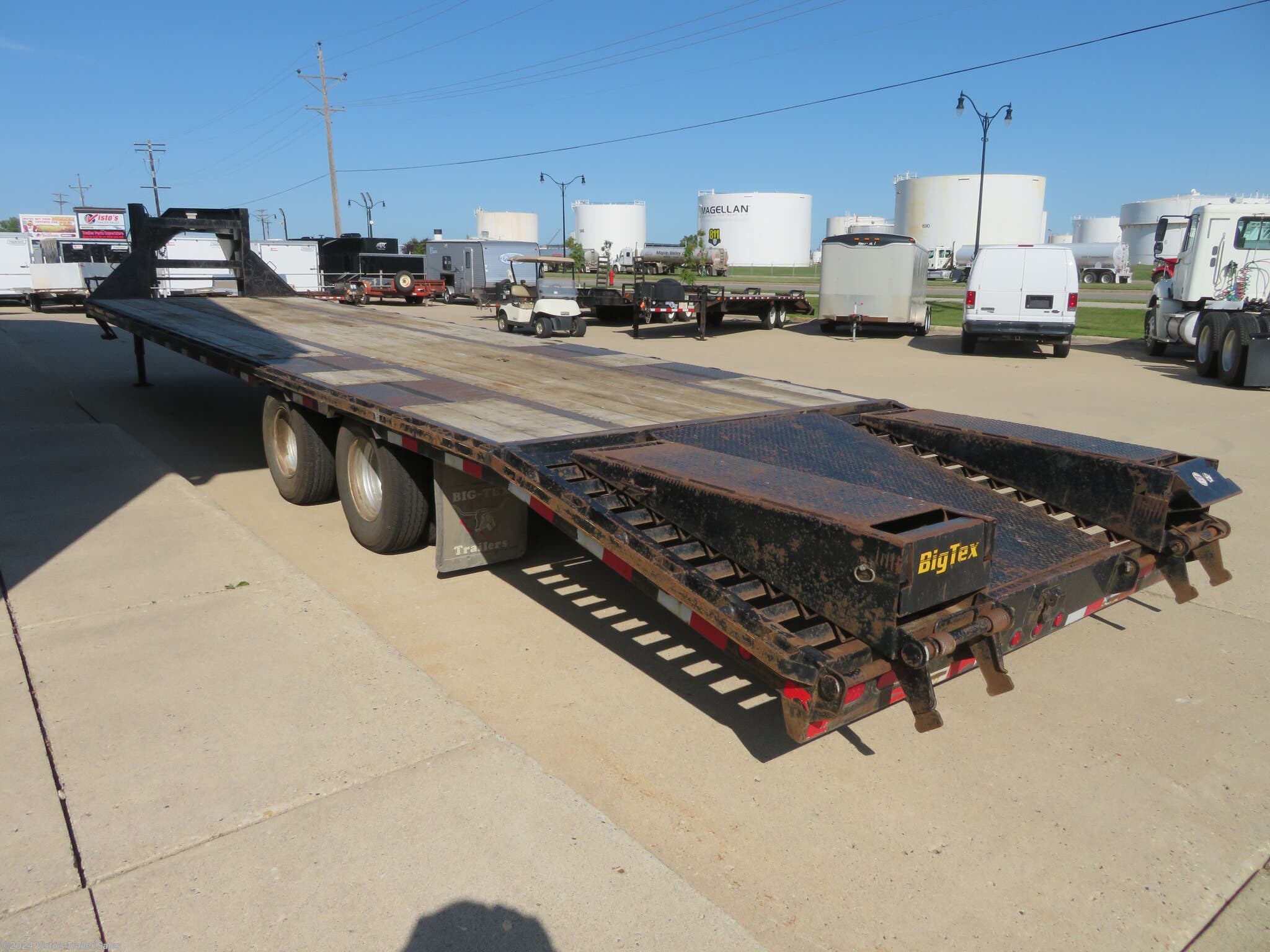 Flatbed/Flat Deck (Heavy Duty) - 2012 Big Tex 102''X35' Gooseneck ...