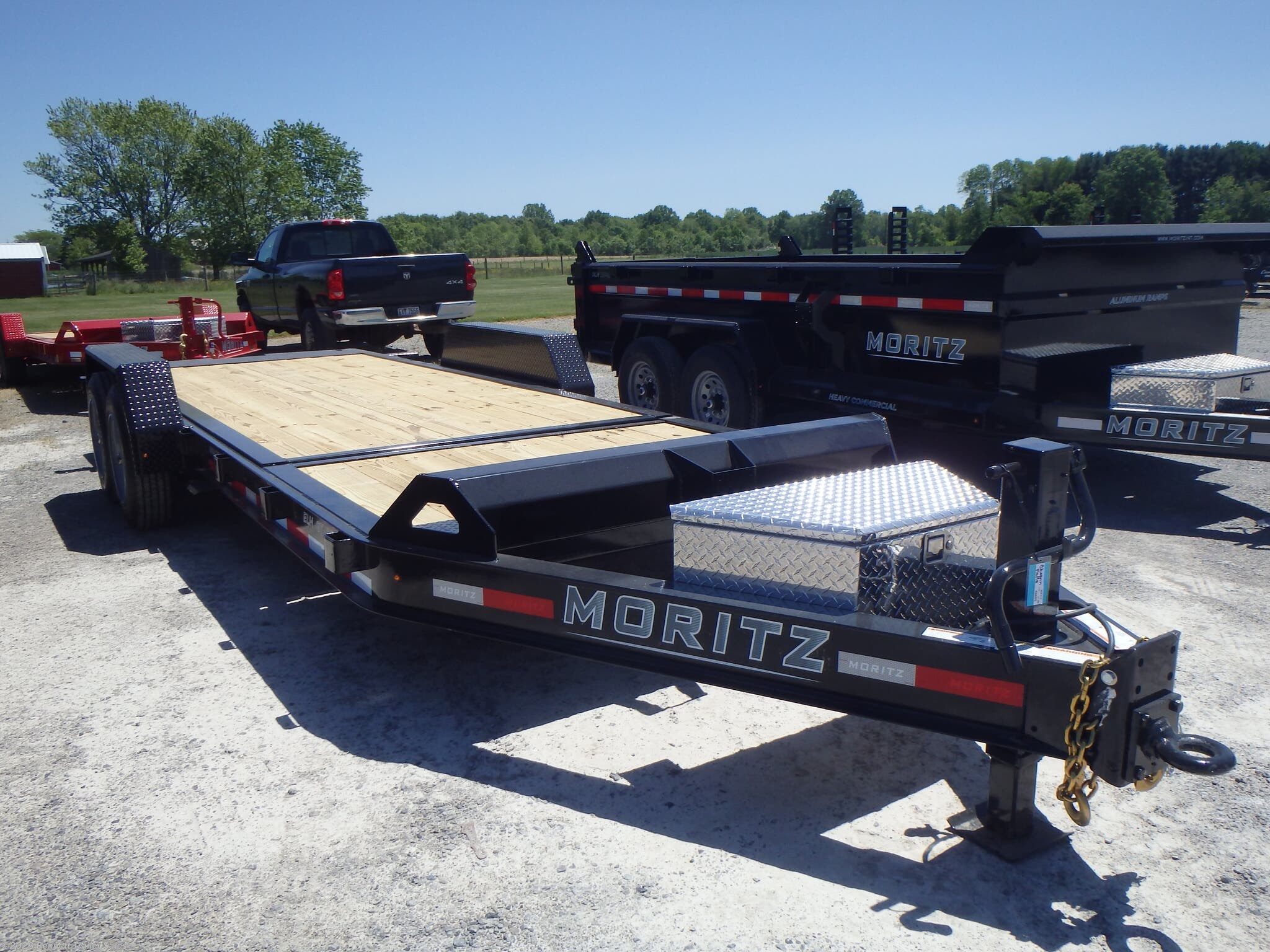 Moritz Trailers 6x20 Tilt Deck Trailer for sale | New Moritz ELBH-20 GT | TrailersUSA