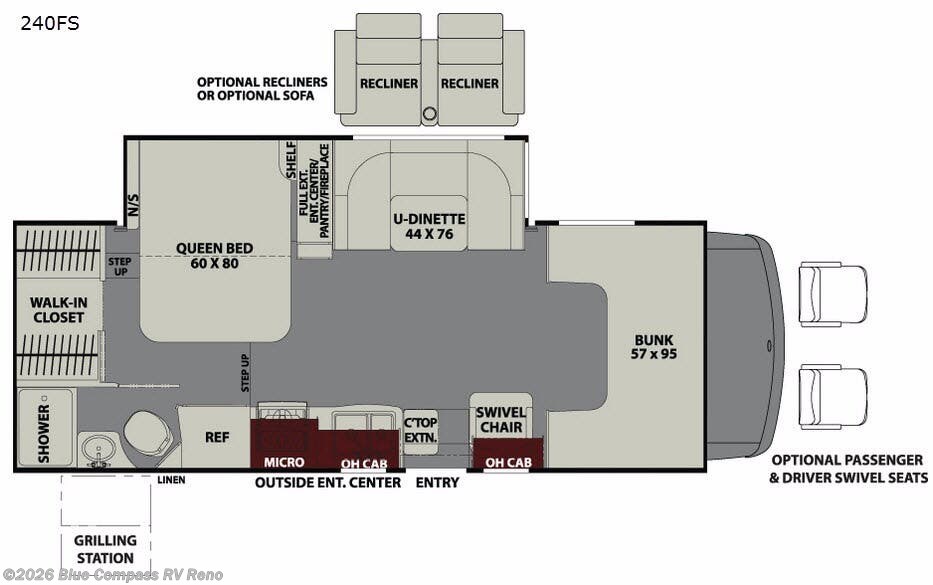 Used 2017 Coachmen Leprechaun 240FS Ford 450 available in Reno, Nevada