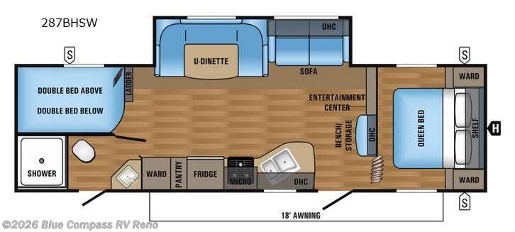 Used 2017 Jayco Jay Flight SLX 287BHSW available in Reno, Nevada