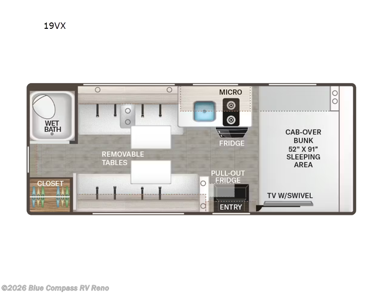 New 2026 Thor Motor Coach Geneva 19VX Chevy available in Reno, Nevada