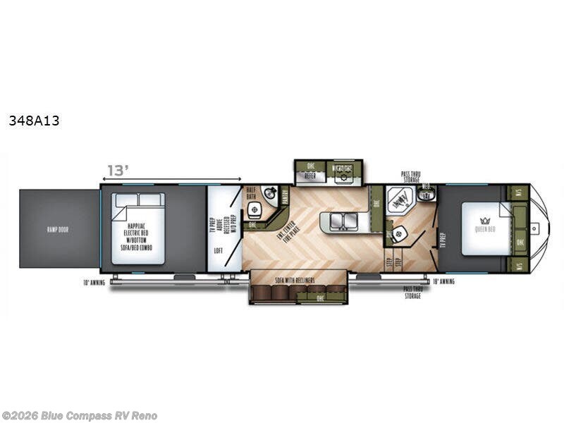 Used 2019 Forest River Vengeance 348A13 available in Reno, Nevada