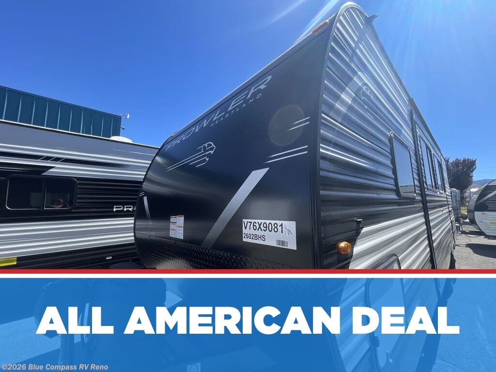 New 2027 Heartland Prowler 2602BHS available in Reno, Nevada