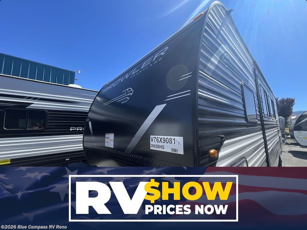 New 2027 Heartland Prowler 2602BHS available in Reno, Nevada