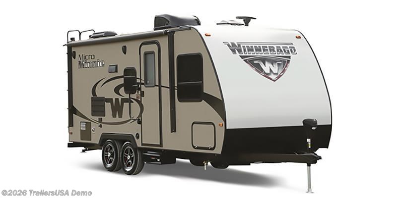 New 2018  Winnebago Micro Minnie 1808FBS by Winnebago from TrailersUSA Demo in Ocala, FL
