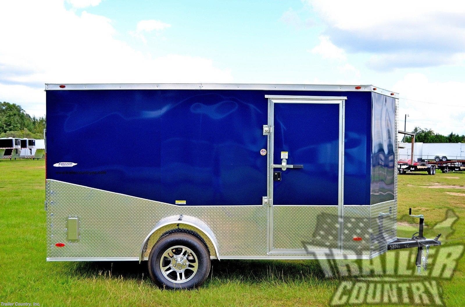 6x12 Cargo Trailer for sale New Freedom Trailers TrailersUSA