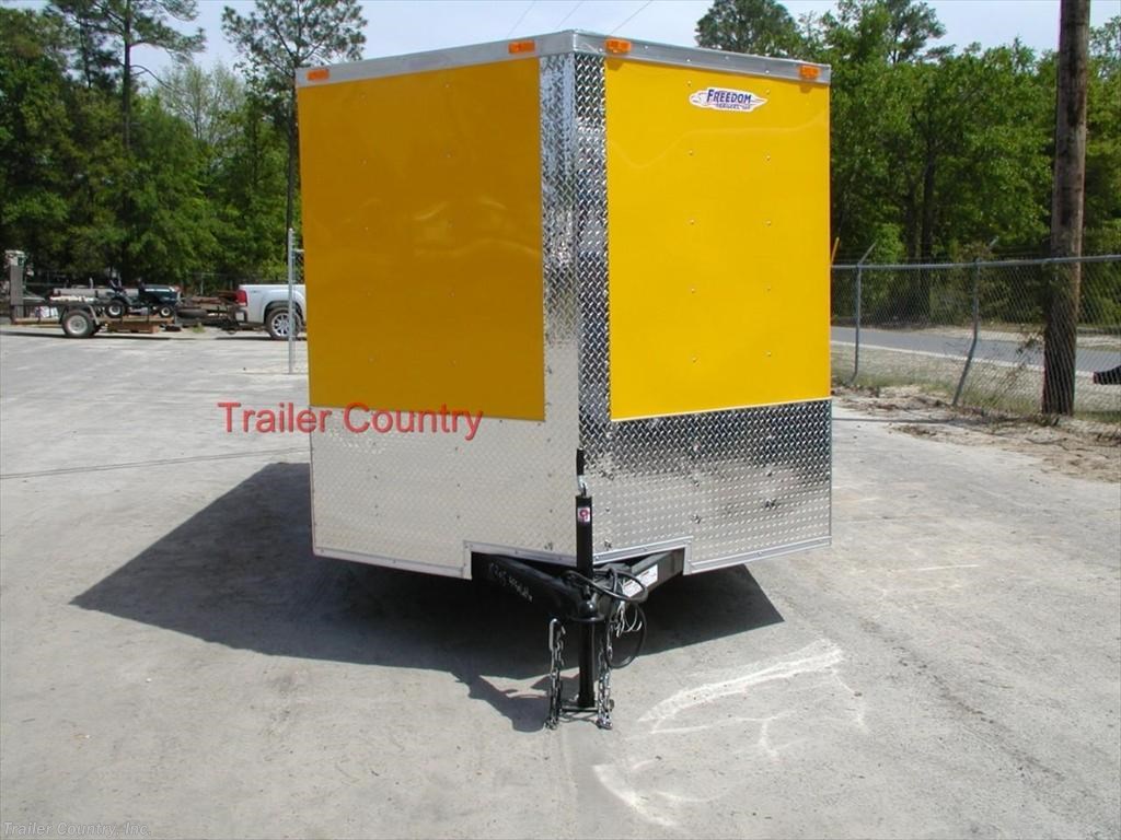 7x14 Cargo Trailer for sale New Freedom Trailers TrailersUSA