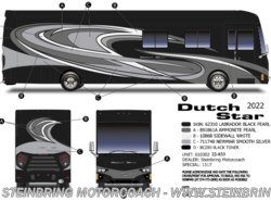 New 2022 Newmar Dutch Star 4369 DIESEL PUSHER WITH FULL WALL SLIDE AND 2 POWE available in Garfield, Minnesota