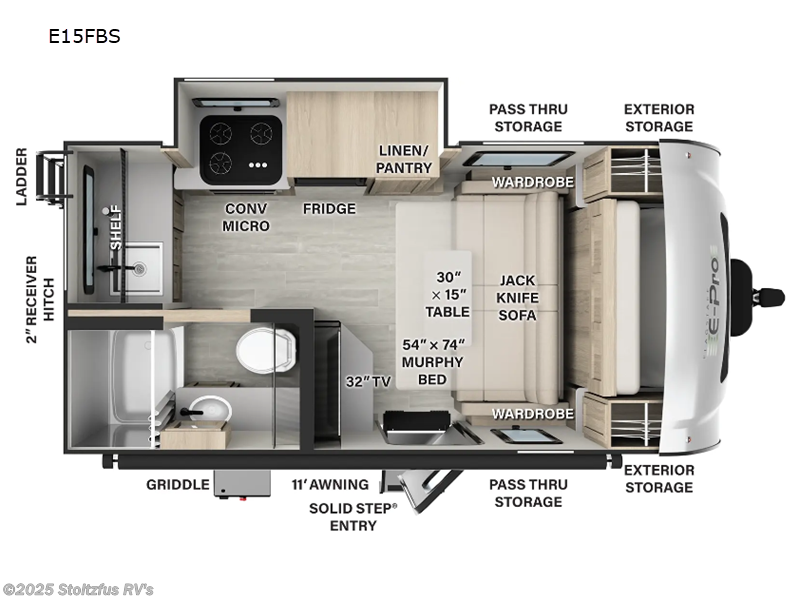 New 2026 Forest River Flagstaff E-Pro E15FBS available in Adamstown, Pennsylvania