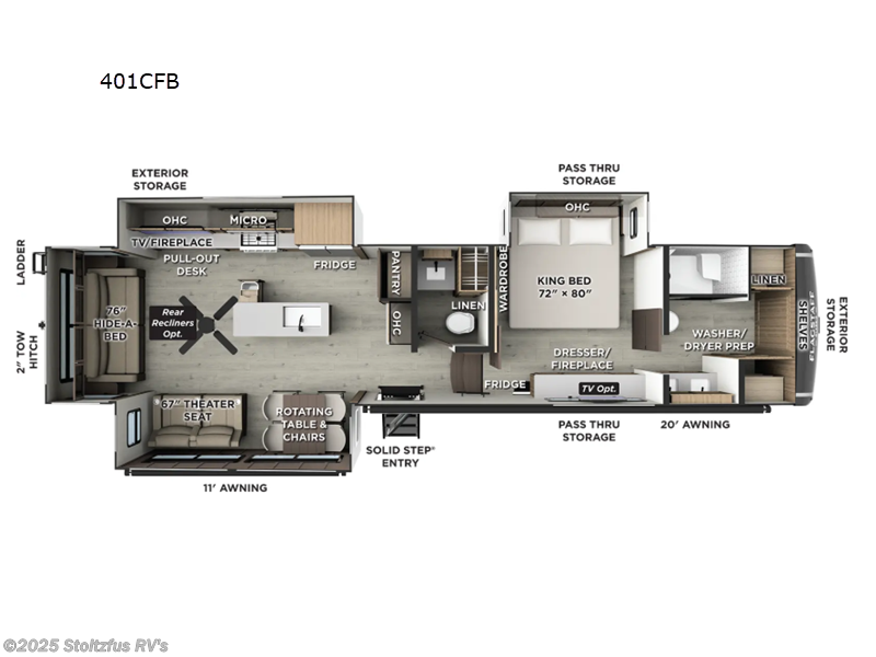 New 2026 Forest River Flagstaff Classic 401CFB available in Adamstown, Pennsylvania