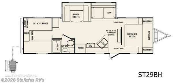 Used 2011 CrossRoads Sunset Trail ST29BH available in Adamstown, Pennsylvania