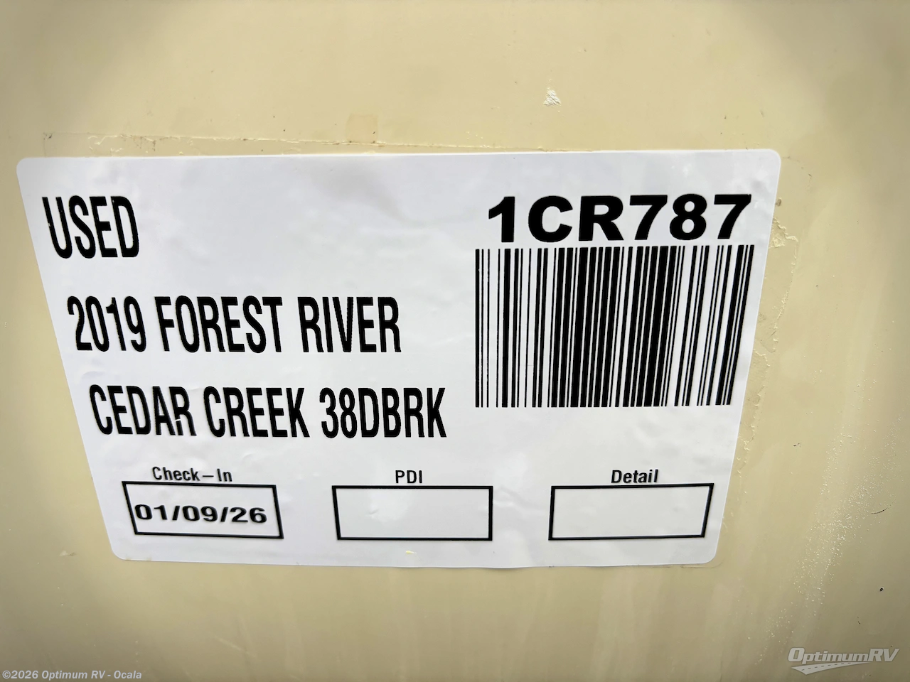 Used 2019 Forest River Cedar Creek Hathaway Edition 38DBRK available in Ocala, Florida