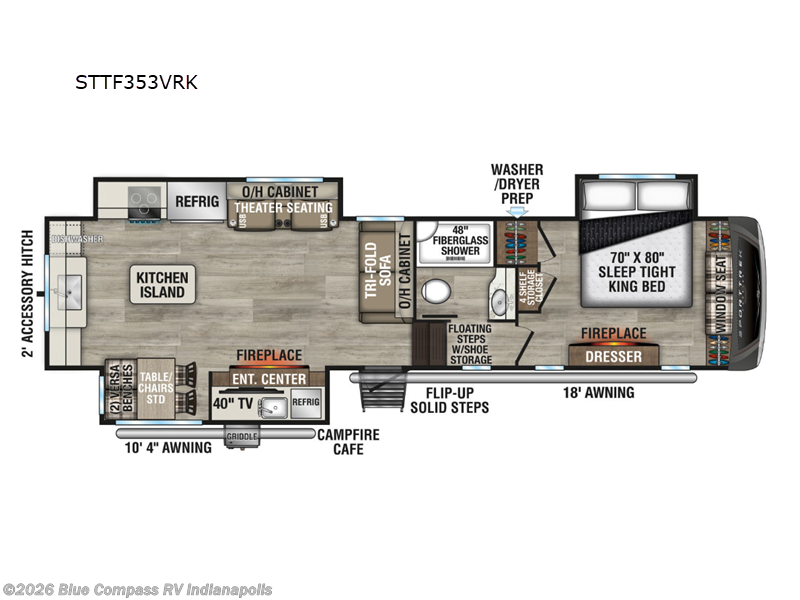 New 2026 Venture RV SportTrek Touring Edition STTF353VRK available in Indianapolis, Indiana