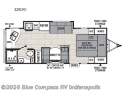 Used 2023 Coachmen Northern Spirit Ultra Lite 2252MD available in Indianapolis, Indiana