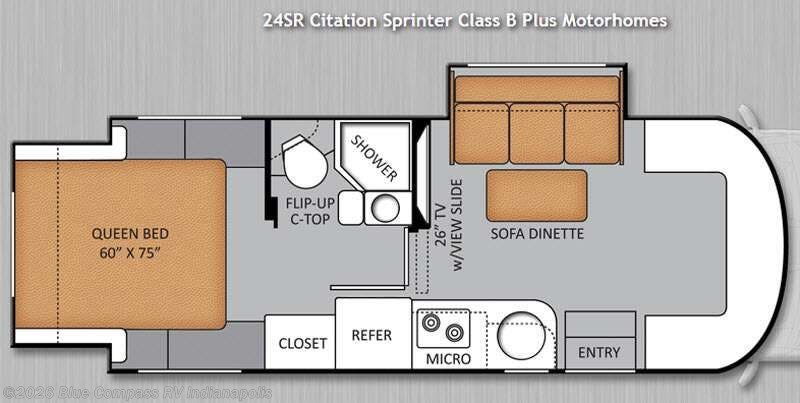 Used 2014 Thor Motor Coach Citation Sprinter 24SR available in Indianapolis, Indiana