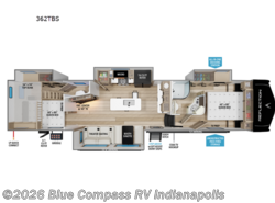 New 2026 Grand Design Reflection 362TBS available in Indianapolis, Indiana