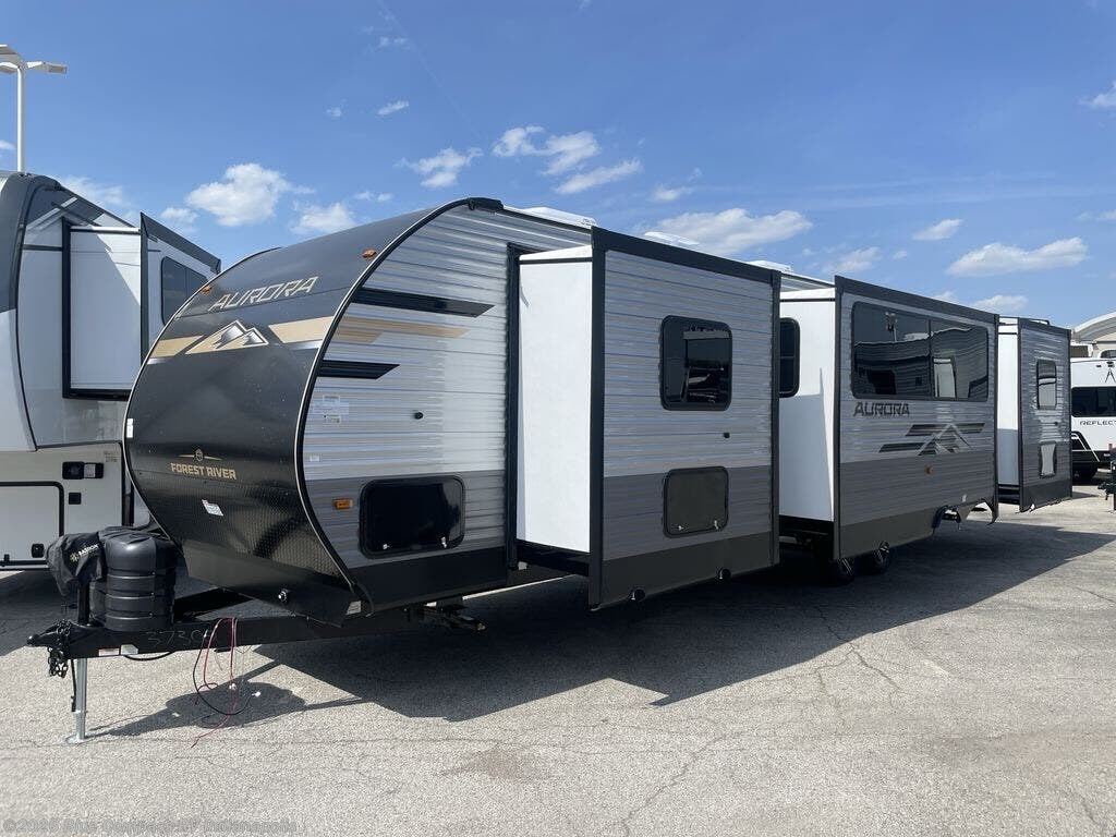 New 2026 Forest River Aurora 34BHTS (2 Queen Beds) available in Indianapolis, Indiana