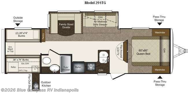 Used 2012 Keystone Laredo Super Lite 291TG available in Indianapolis, Indiana