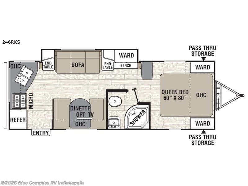 Used 2018 Coachmen Freedom Express 246RKS available in Indianapolis, Indiana