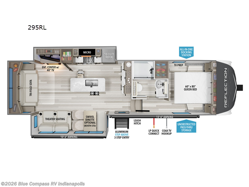 Used 2025 Grand Design Reflection 150 Series 295RL available in Indianapolis, Indiana