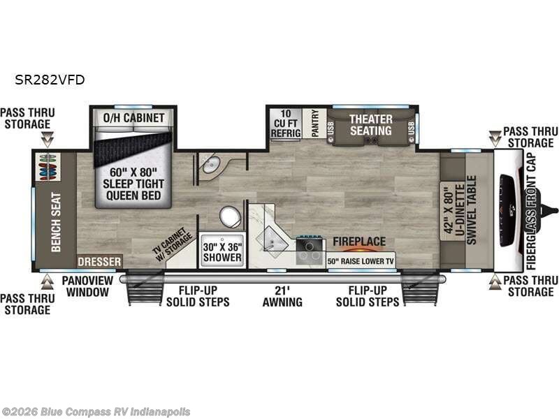 New 2027 Venture RV Stratus SR282VFD available in Indianapolis, Indiana
